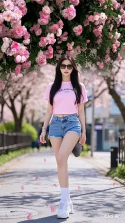 ghép con đường hoa