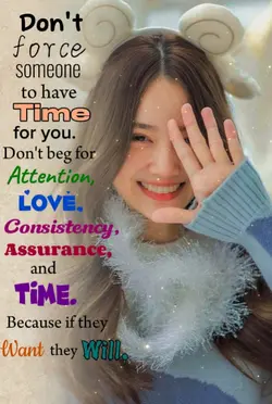 don't force someone 