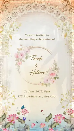 wedding invitation