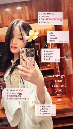 4 things remind me 