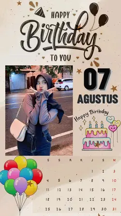 07 Agustus Birthday 