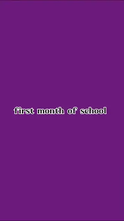 first month