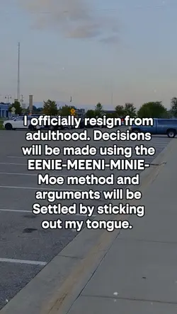 I officially resign 