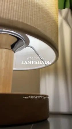 WOODEN LAMP SHADE 
