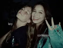 lazy confession