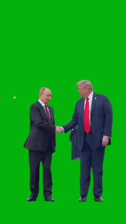 Putin & Trump Shake