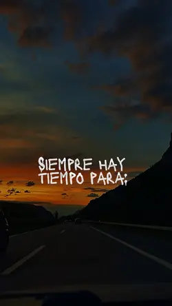 Siempre hay tiempo