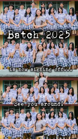 school year ends...