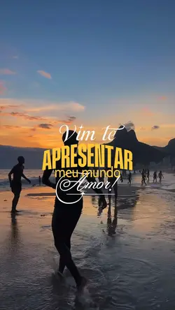 vim te apresentar