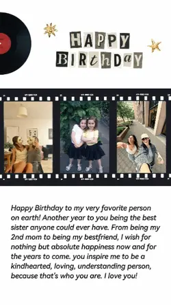 Hbd sister
