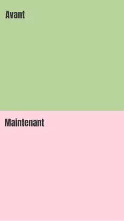 Avant/maintenant 