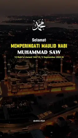 Maulid Nabi 2025