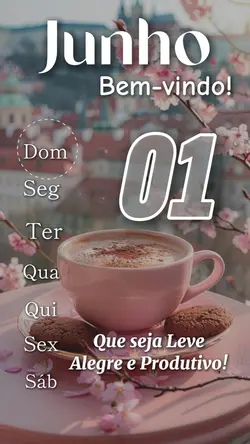 Bem vindo Junho 