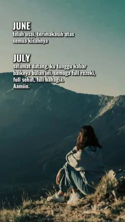 June, Selesai