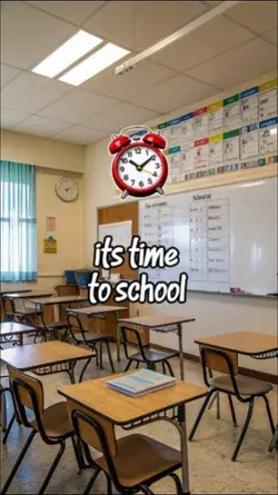 its time to school
