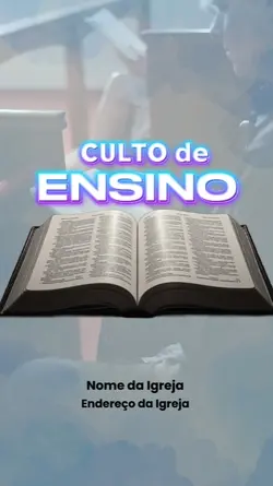CULTO DE ENSINO