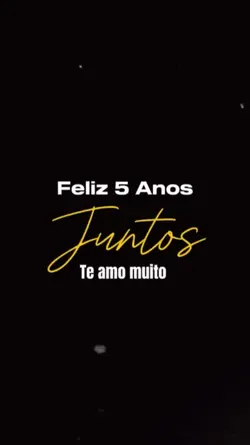 Feliz 5 Anos Juntos