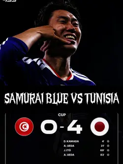 JAPAN VS TUNISIA