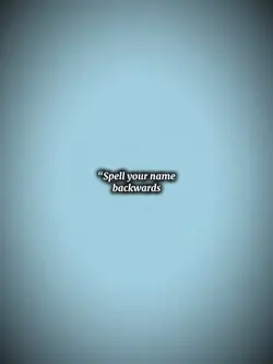 Spell your name