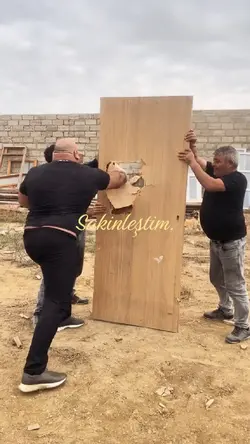 Sakinleştim…