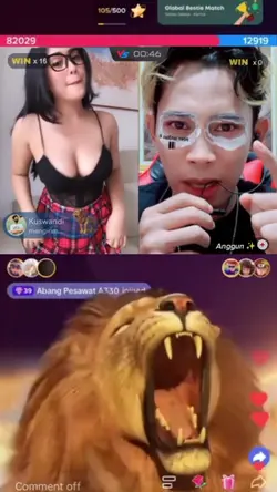 Gift Lion Vs Anggun