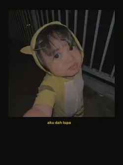 aku dah lupa