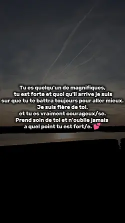 Tu est fort/e