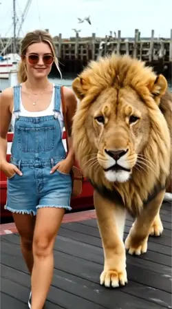 Lion pet