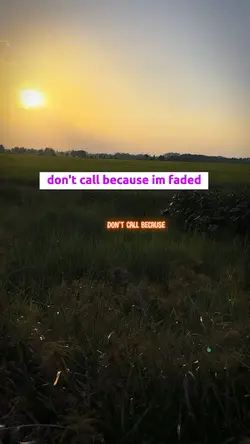 don't call because i