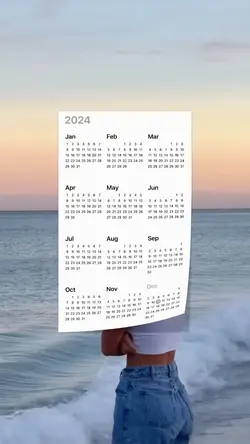 EOY Recap calendar 