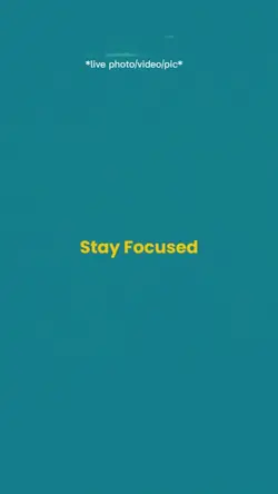 Stay focus