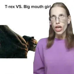 T-rex VS Big mouth 