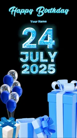 Birthday 24 July