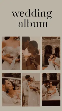 wedding album