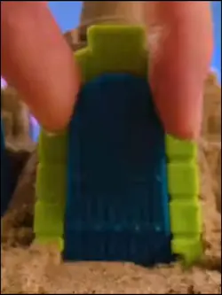 Kinetic motion sand 