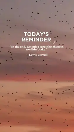 TODAY'S reminder 