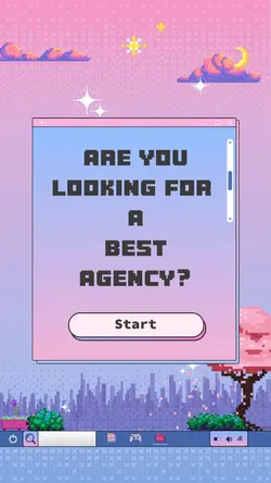 Party Planning Agency Promotion Cute 8-bit Business Template