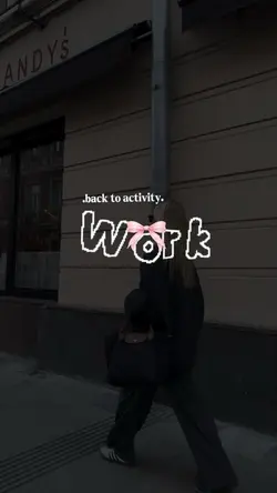 Back to work