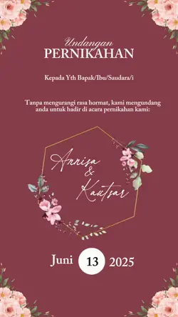 undangan pernikahan 