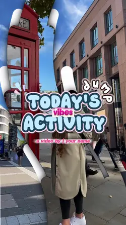 TODAY'S ACTIVITY 