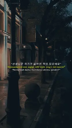 Benci diri sendiri?