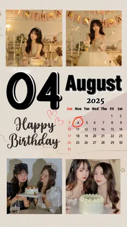 hbd 04 August 2025