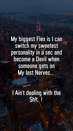 My biggest flex