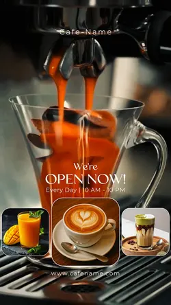 We Are Open Now!