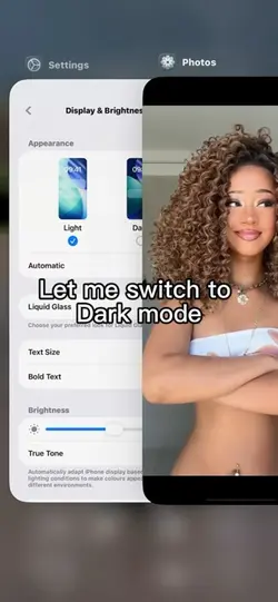 Switch to dark mode