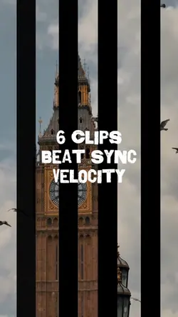 6 Clips beat sync 