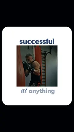 to be successful