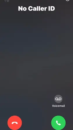 No Caller ID