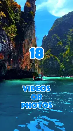 18 videos or photos 