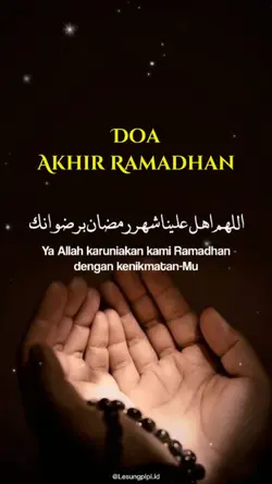 doa akhir ramadhan